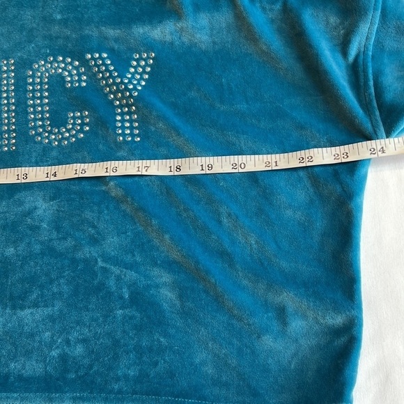 Y2K Juicy couture RetroTrack Suit Crystal set SZ M - Picture 11 of 16